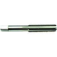 Morse Cutting Tools 38211 Metric Straight Flute Hand Tap Set High-Speed Steel 4 Flutes M6 x 1.00 Size Bright Finish D5 Pitch Diameter Limit